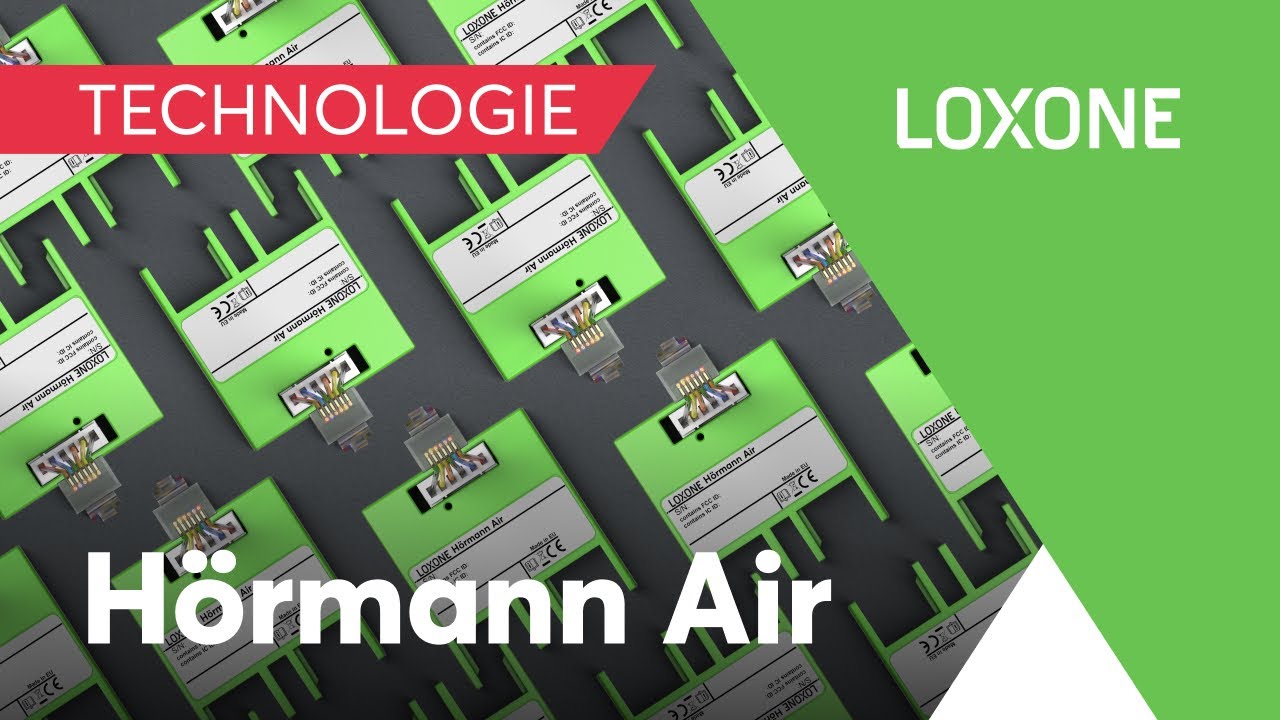 Loxone novinky: Hörmann Air integrace motorů pro garážová a rolovací vrata